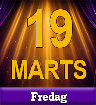 Billetter 19. marts