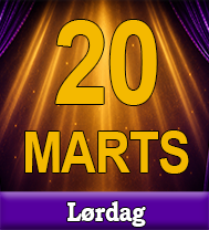 Billetter 20. marts